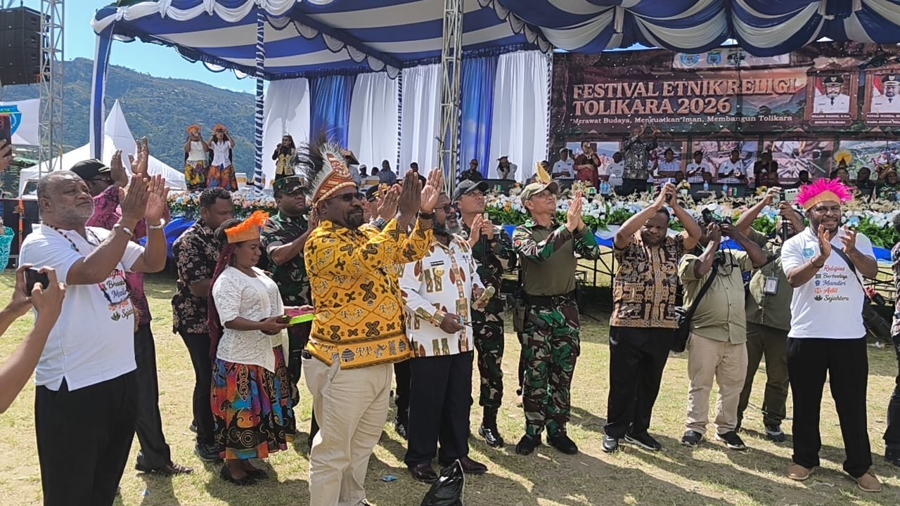 Festival Etnik Religi Tolikara 2026 Resmi Dibuka, Angkat Budaya, Iman, dan Ekonomi Kreatif